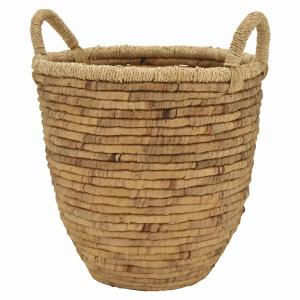 Plutus PBTH93296 Elegant Brown Water Hyacinth Storage Basket