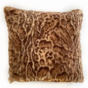 Plutus PBEZ1667-P-2626-DP Plutus Brown, Beige Jungle Cat Animal Faux F