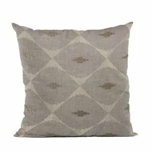 Plutus PBRA2514-2036-DP Plutus Gray Cubes Diamond Luxury Throw Pillow