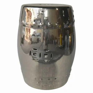 PBTH93918 | Plutus Brands Elegant Silver Porcelain Garden