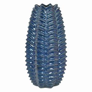 Plutus PBTH94093 Vase In Blue Porcelain