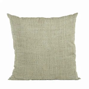 Plutus Brands Textured Solid Flax Luxury Throw Pillow with