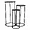 PBTH92467 | Plutus Brands Elegant Black Metal Plant Stand
