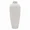 PBTH93721 | Plutus Brands Elegant Matte White Resin Vase by