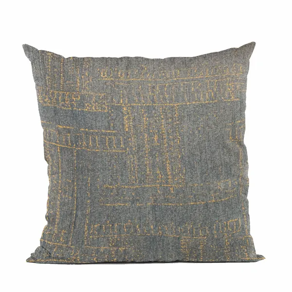 Plutus PBRA2490-2026-DP Plutus Blue Lux Abstract Luxury Throw Pillow