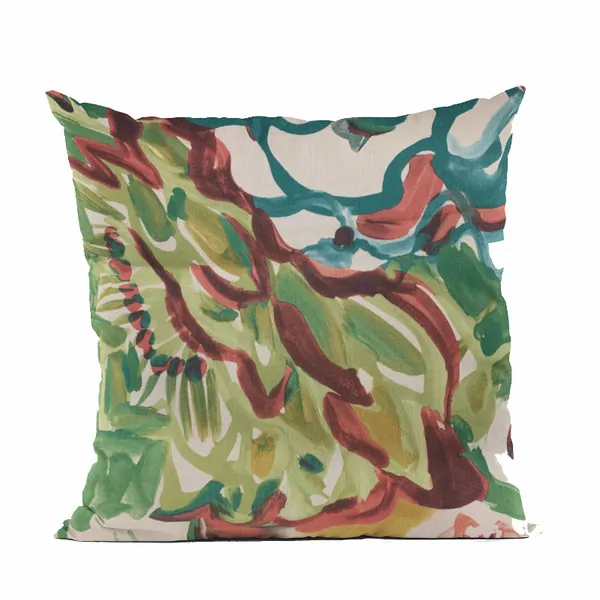 Plutus PBRA2474-2030-DP Plutus Blue Garden Graphic Print Luxury Throw 