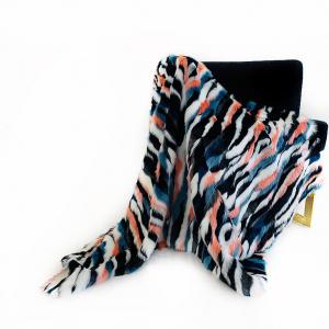 Plutus PBDT1606-6090-TC Plutus Black, Blue, Pink  Unicorn Faux Fur Lux