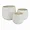 PBTH92545 | Plutus Brands Plutus Brands White Resin Planter