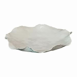 Plutus PBTH93827 Ceramic Bowl  - White In White Porcelain