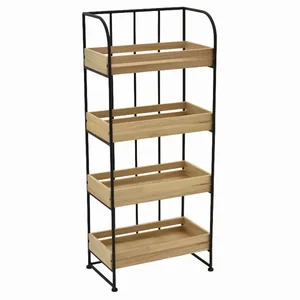 PBTH92878 | Plutus Brands Elegant Brown Metal and Wood