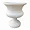 PBTH93965 | Plutus Brands White Resin Terrazzo Planter by