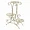 PBTH94290 | Plutus Brands Elegant White Metal 3-Tier