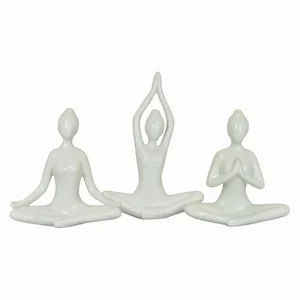 PBTH92711 | Plutus Brands Elegant White Porcelain Yoga