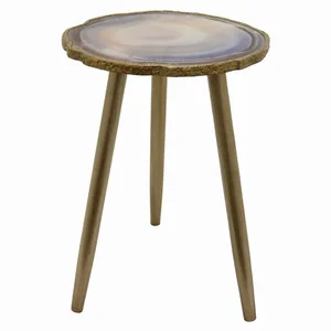 PBTH93632 | Plutus Brands Purple Wood Decorative Table by