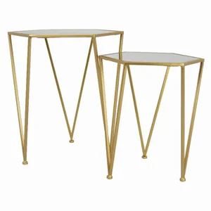 PBTH93074 | Plutus Brands Elegant Gold Metal and Marble