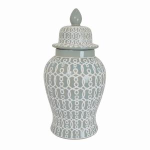 Plutus PBTH93540 Temple Jar - Mint In Green Porcelain