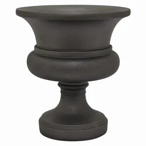PBTH93957 | Plutus Brands Plutus Brands Black Resin Urn