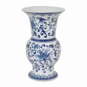 Plutus PBTH92898 Blue And White Porcelain Vase