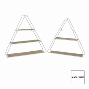 PBTH94824 | Plutus Brands Elegant Black Metal Wall Shelf