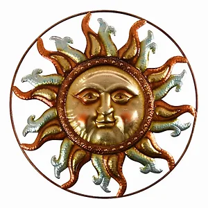 PBTH93166 | Plutus Brands Elegant Gold Metal Wall Art by