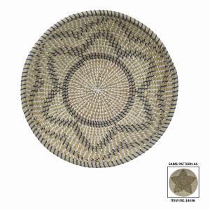 Plutus PBTH92550 Seagrass Tray In Multi-colored Natural Fiber