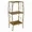 PBTH92130 | Plutus Brands Elegant Gold Metal Frame 3 Tier