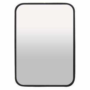 Plutus PBTH92292 Wall Mirror Decoration In Black Metal