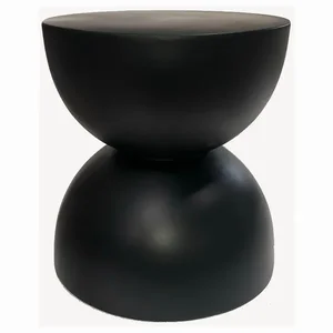 PBTH94798 | Plutus Brands Elegant Black Resin Planter Stand