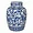 PBTH93409 | Plutus Brands Plutus Brands Blue Porcelain Jar
