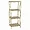 PBTH92817 | Plutus Brands Elegant Gold Metal Plant Stand by