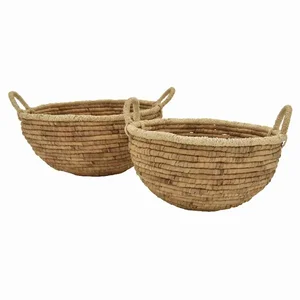 PBTH93297 | Plutus Brands Set of 2 Brown Natural Fiber