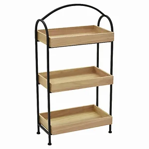 PBTH92880 | Plutus Brands Elegant Brown Metal and Wood