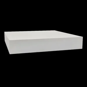 PBTH94431 | Plutus Brands Elegant White Wood Platform by