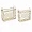 PBTH92101 | Plutus Brands Elegant Gold Metal Basket Set of