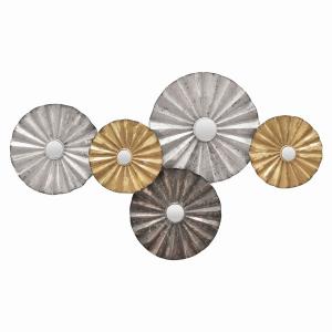 Plutus PBTH92361 Wall Decor In Multi-colored Metal