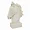PBTH94243 | Plutus Brands White Resin Horse Head Sculpture