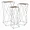 PBTH93592 | Plutus Brands White Metal and Wood Plant Stand