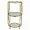PBTH93065 | Plutus Brands Gold Mirrored Metal Plant Stand