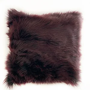 PBSF1520-P-2424-DP | Plutus Brands Luxury Purple Faux Fur