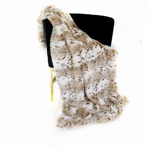 PBSF1518-8090-TC | Plutus Brands Luxury Leopard Faux Fur