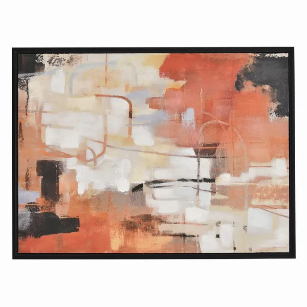 Plutus PBTH93645 Painting With Frame-oil On Canvas In Multi-colored Na