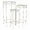 PBTH92399 | Plutus Brands Elegant White Metal Plant Stand