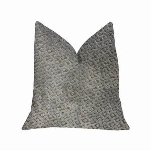 Plutus PBKR1916-2036-DP Plutus Metropolis Silver  Taupe Luxury Throw P