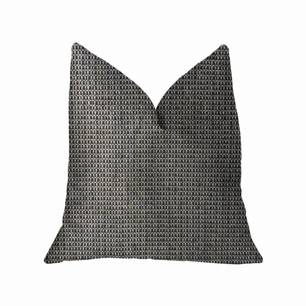 Plutus PBKR1967-2626-DP Beige And Black Luxury Throw Pillow - Double S