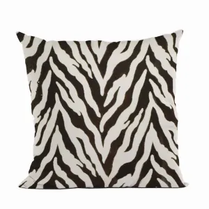 Plutus PBCF2172-2026-DP Plutus Ebonyivory Zebra Zebra Print Velvet Lux