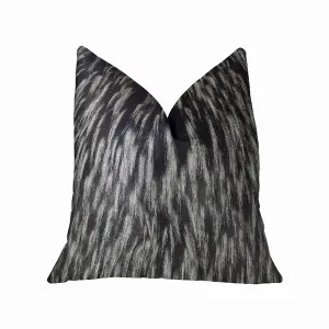 Plutus PBRAZ467-2030-DP Plutus Wolf Fur Lover Black White Handmade Lux