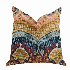 Plutus PBRA1322-2020-DP Plutus Ikat Anika Luxury Throw Pillow