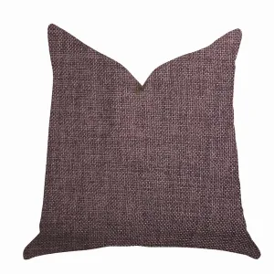 Plutus PBRA1404-2026-DP Plutus Grape Seed Luxury Throw Pillow In Purpl