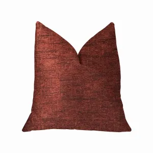 Plutus PBKR1977-1220-DP Plutus Paprika Jam Burgundy Red Luxury Throw P