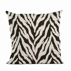 PBCF2172-2424-DP | Plutus Brands Luxury Velvet Zebra Print